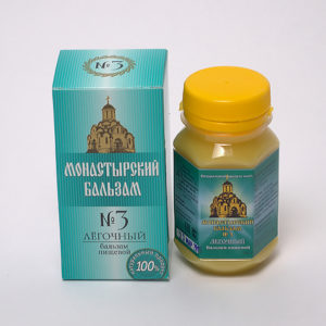Монастырский бальзам № 3. Легочный, 100 гр.