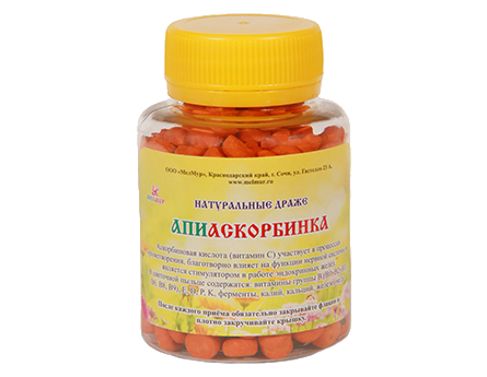 АПИАСКОРБИНКА - Натуральные драже