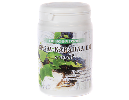 Крем-карандаши с чагой
